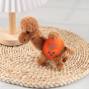 Top selling creative desert camel plush toys camel doll toys