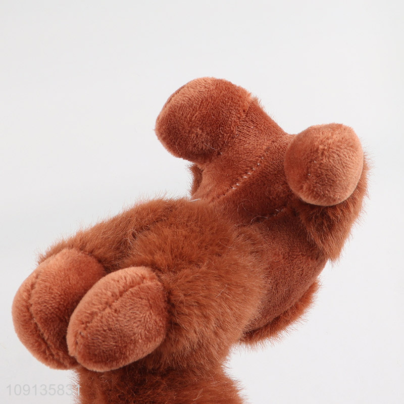 High quality children desert camel plush toys camel doll toys