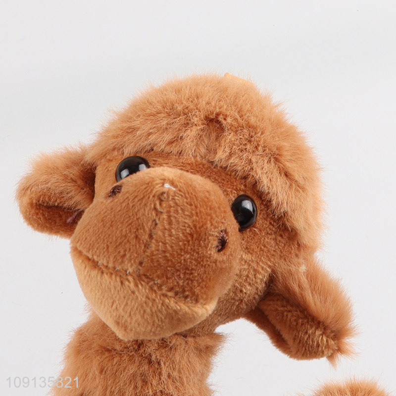 Yiwu market multicolor soft desert camel plush toys for gifts