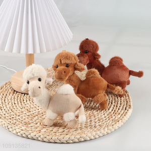 Yiwu market multicolor soft desert camel plush toys for gifts