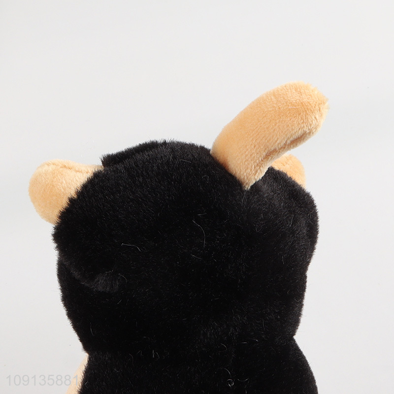 Low price cartoon puppy animal plush soft puppy doll toys