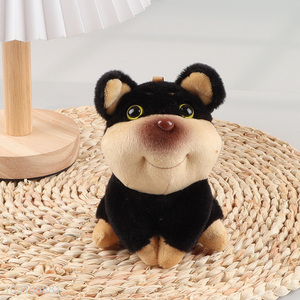 Low price cartoon puppy animal plush soft puppy doll toys