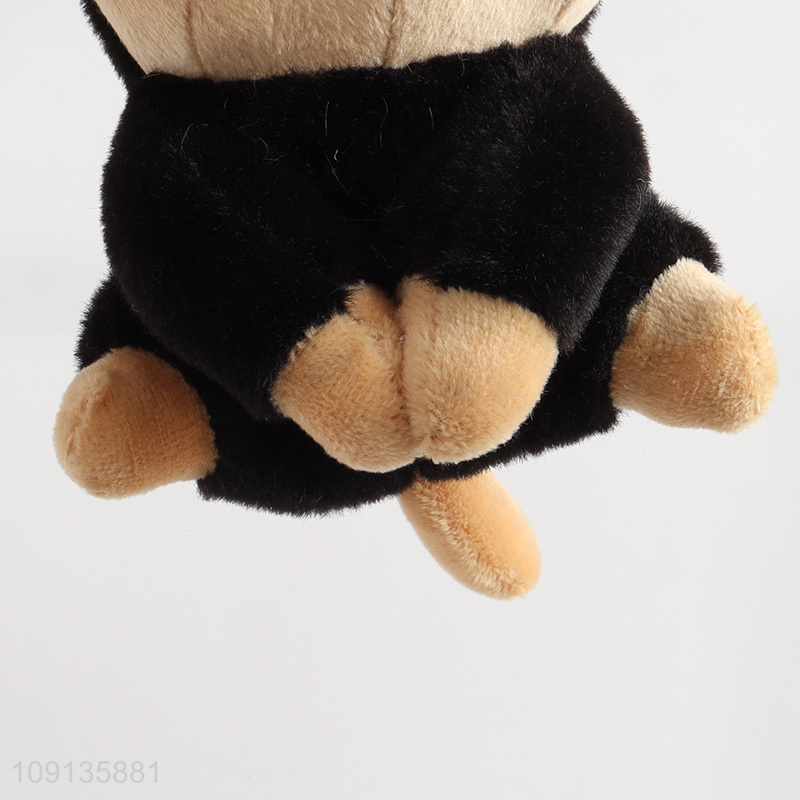 Low price cartoon puppy animal plush soft puppy doll toys