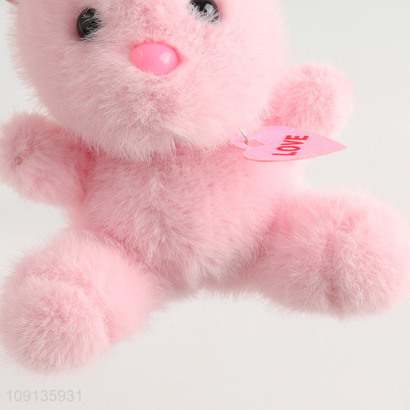 Factory supply multicolor cartoon rabbit animal plush toys for gifts