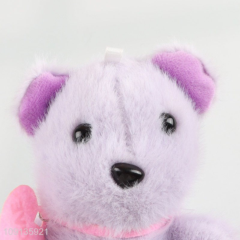 Top products multicolor cartoon bear shape plush animal toys