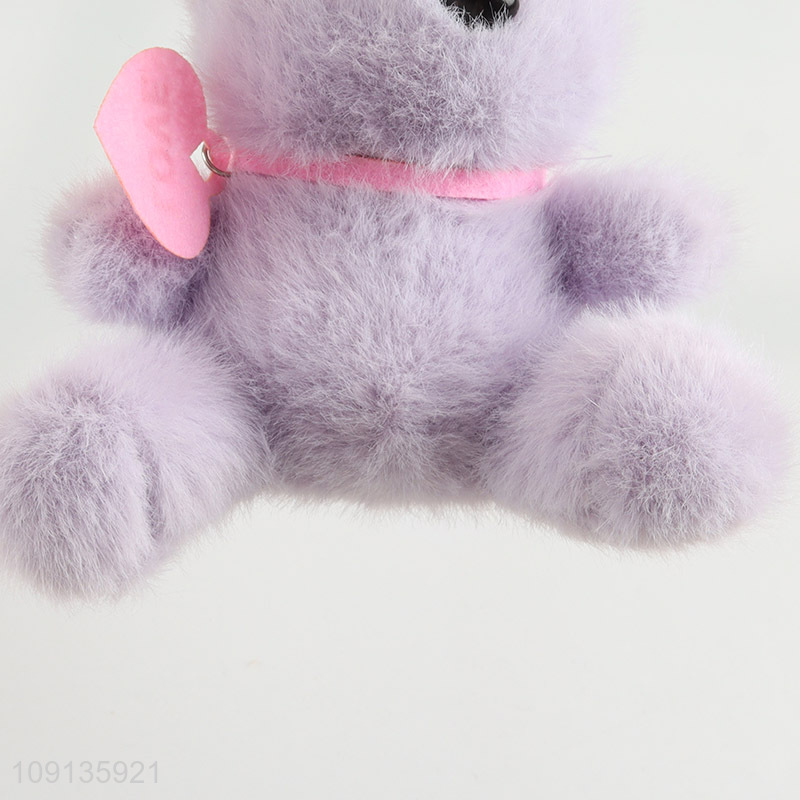 Top products multicolor cartoon bear shape plush animal toys