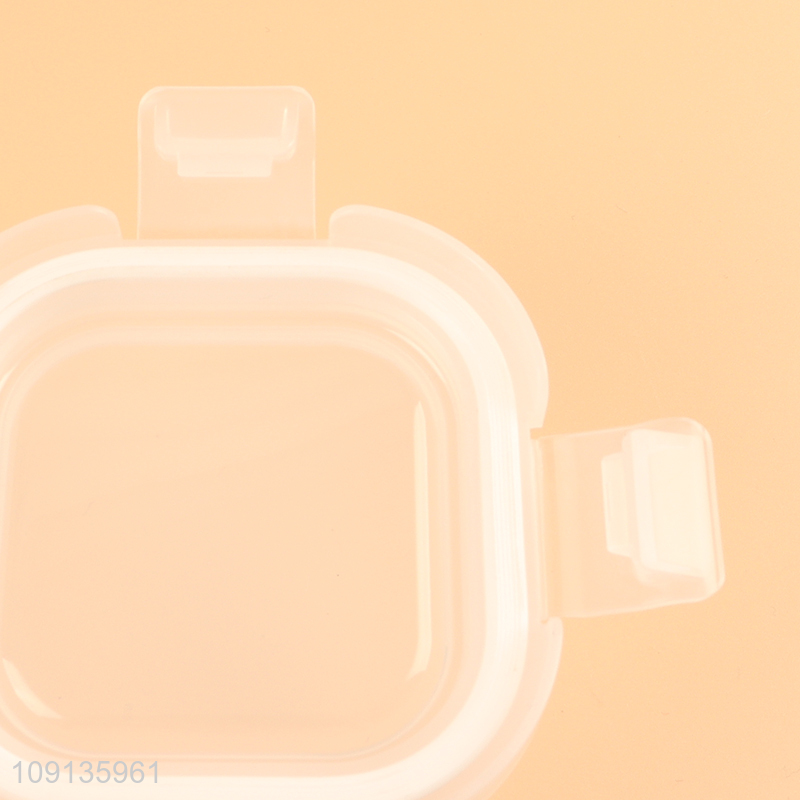 China factory clear glass sealed food container preservation bowl