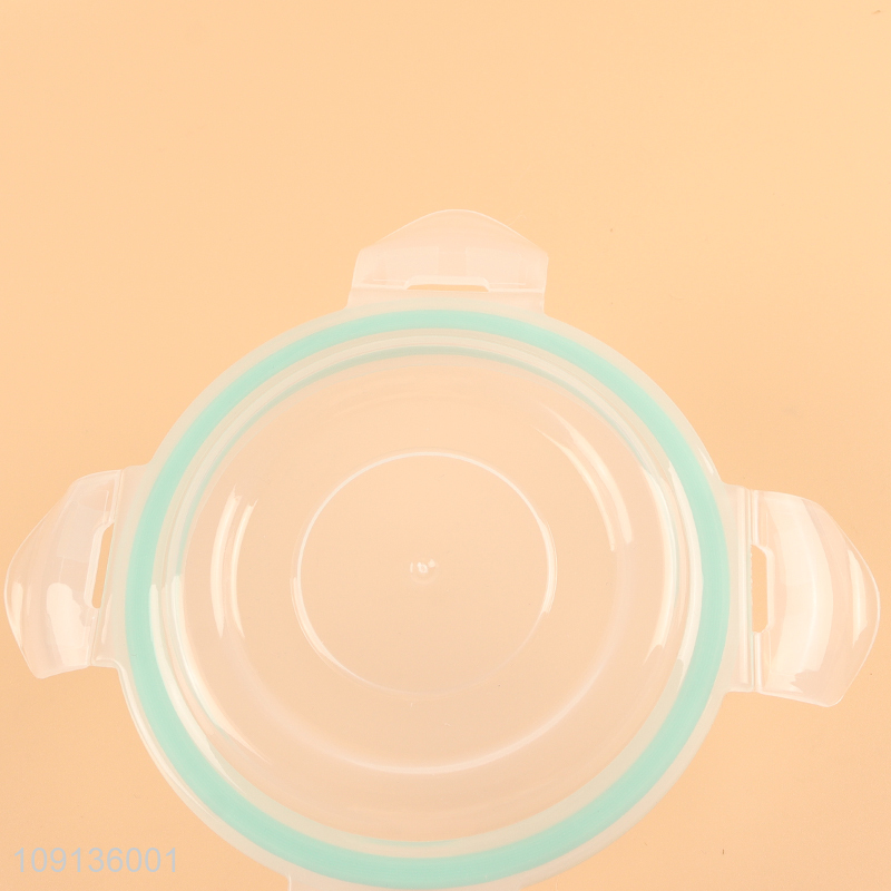 Good selling round clear glass preservation bowl food container wholesale