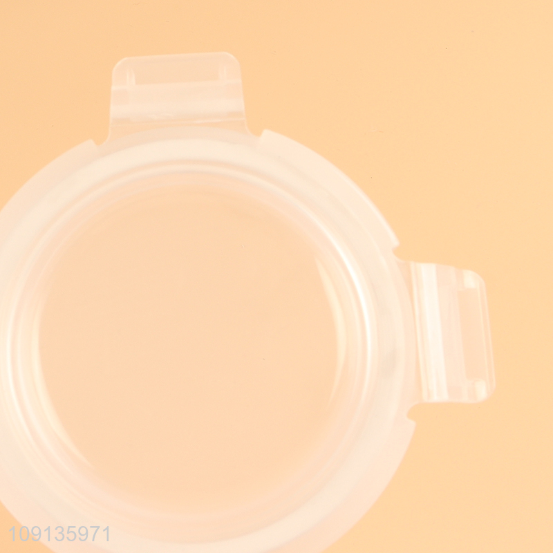 Popular products round glass food container sealed preservation bowl for sale