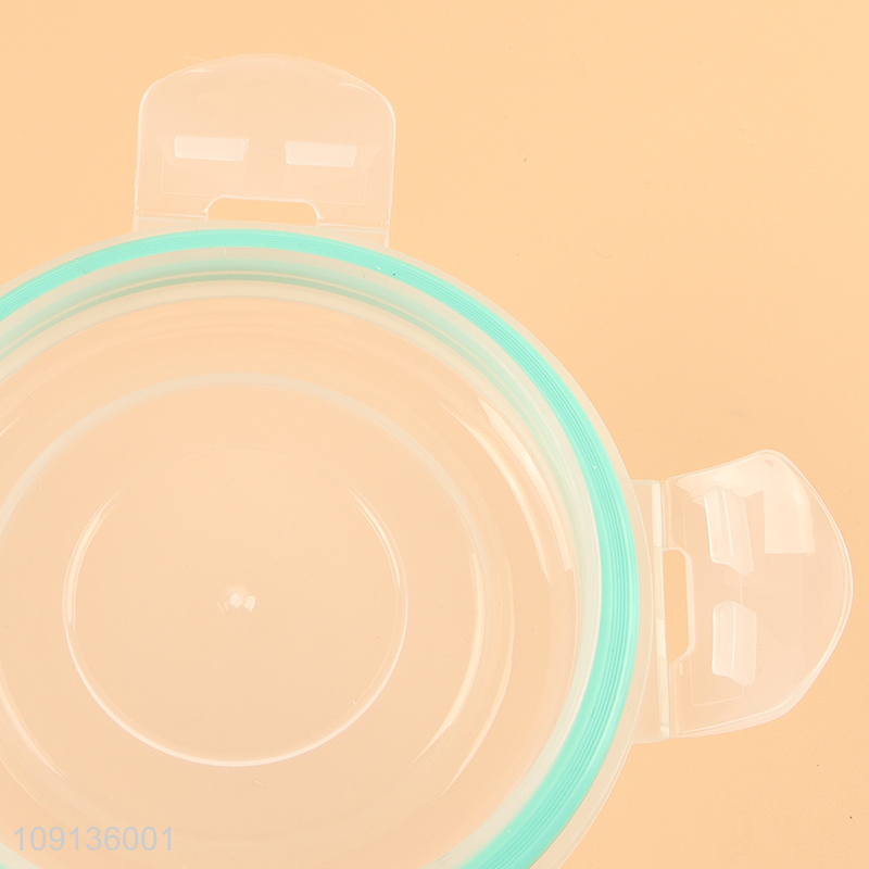 Good selling round clear glass preservation bowl food container wholesale