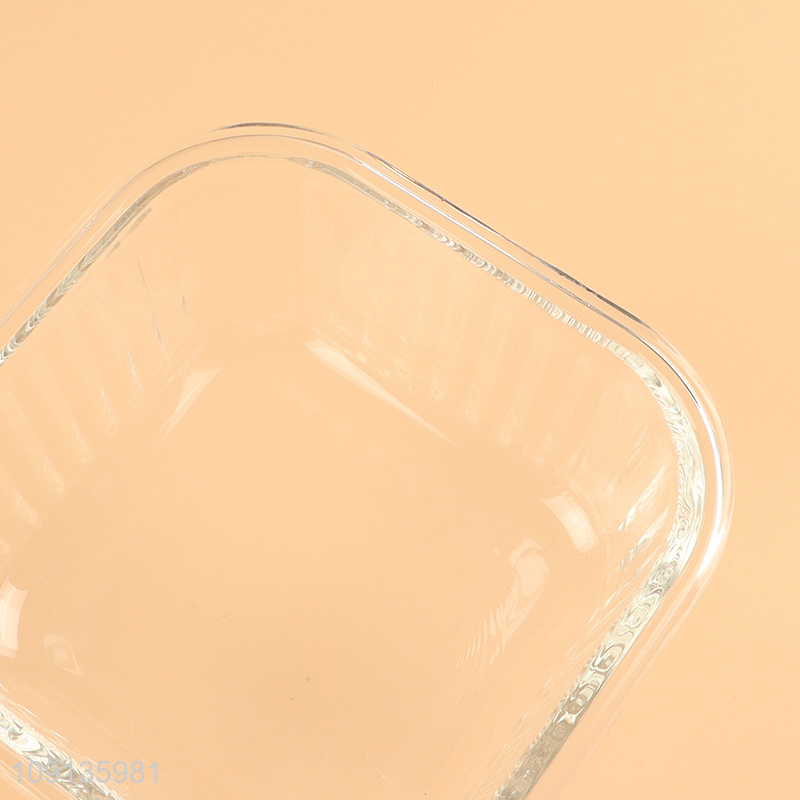 Factory price glass sealed food container preservation bowl for home