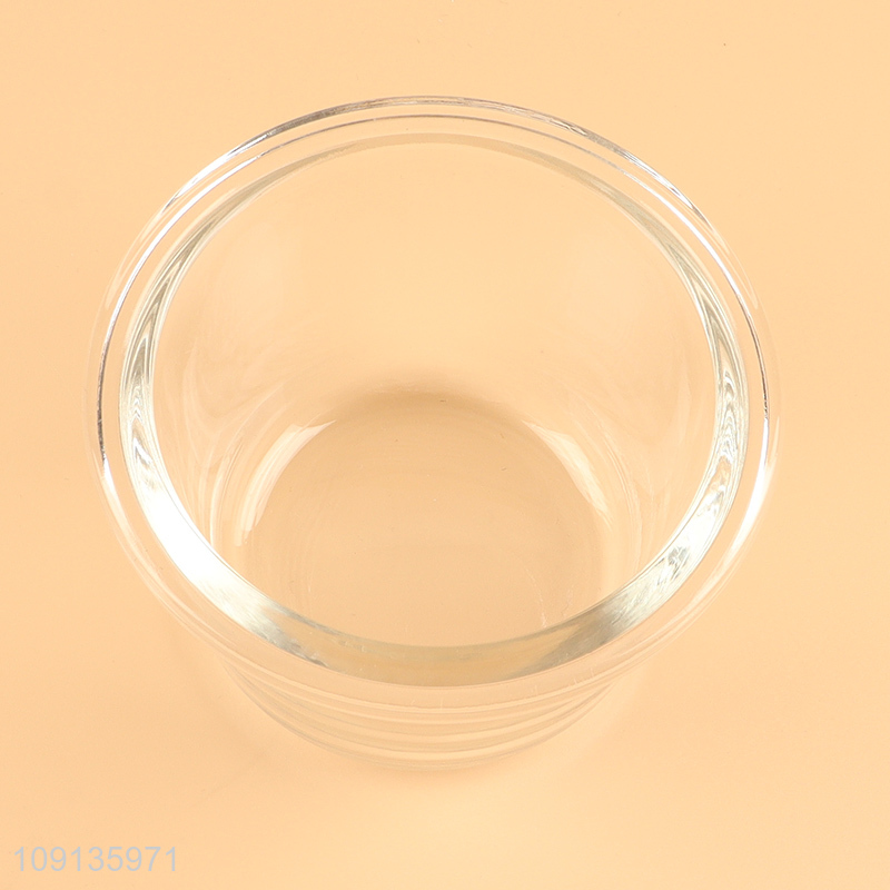 Popular products round glass food container sealed preservation bowl for sale