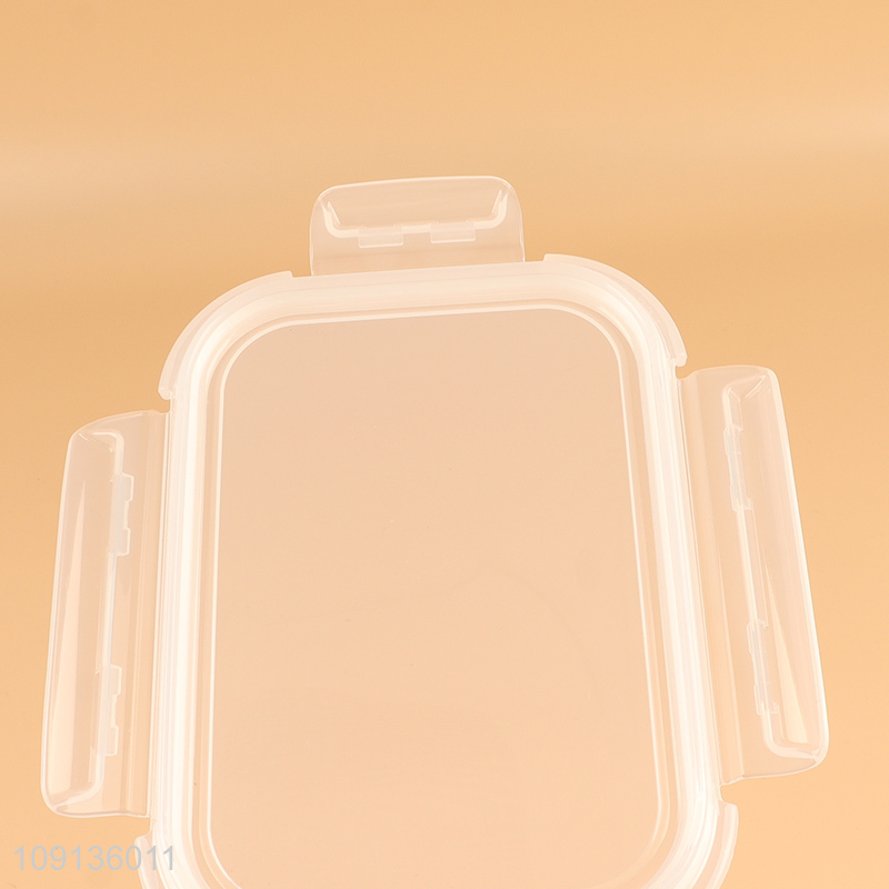 China products rectangle clear glass preservation bowl food container