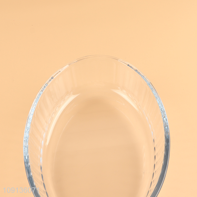 Best selling clear glass baking pan baking tray with lid