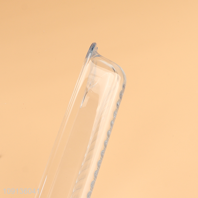 China supplier rectangle glass heat-resistant baking pan for sale