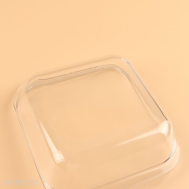 Good quality clear home glass baking pan baking tray for sale