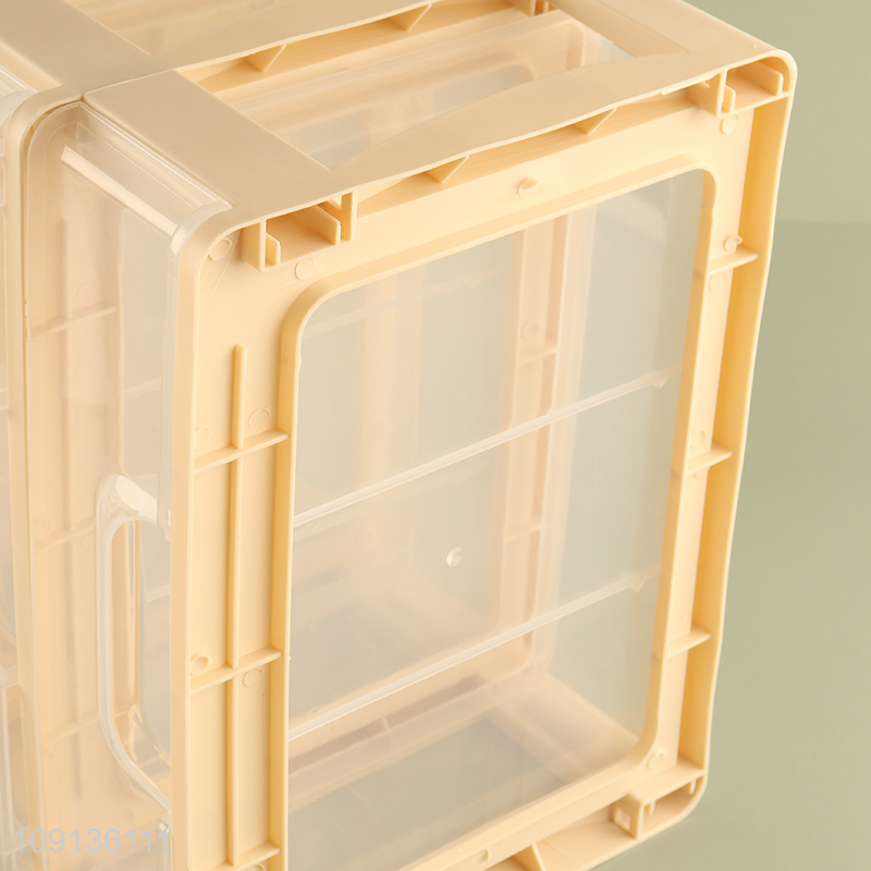 Hot Selling 3-Tier Makeup Cosmetic Organizer with Drawers for Bathroom