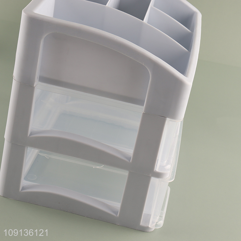 New Product 2-Tier Makeup Organizer with Drawers for Dresser Vanity