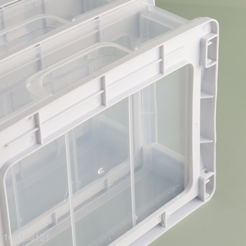 New Product 2-Tier Makeup Organizer with Drawers for Dresser Vanity