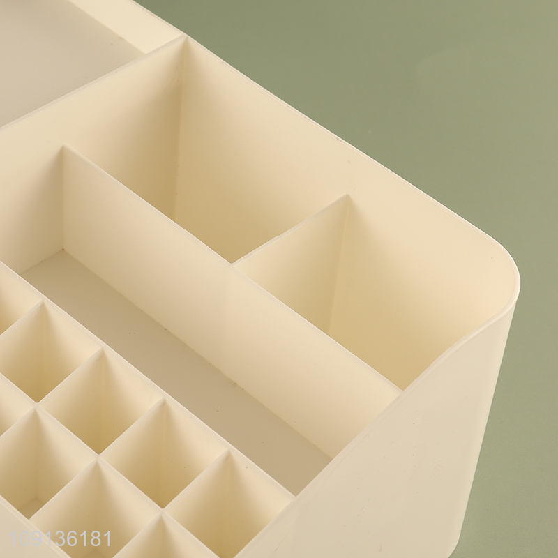 Online Wholesale Plastic Desktop Makeup Cosmetic Organizer with 3 Drawers