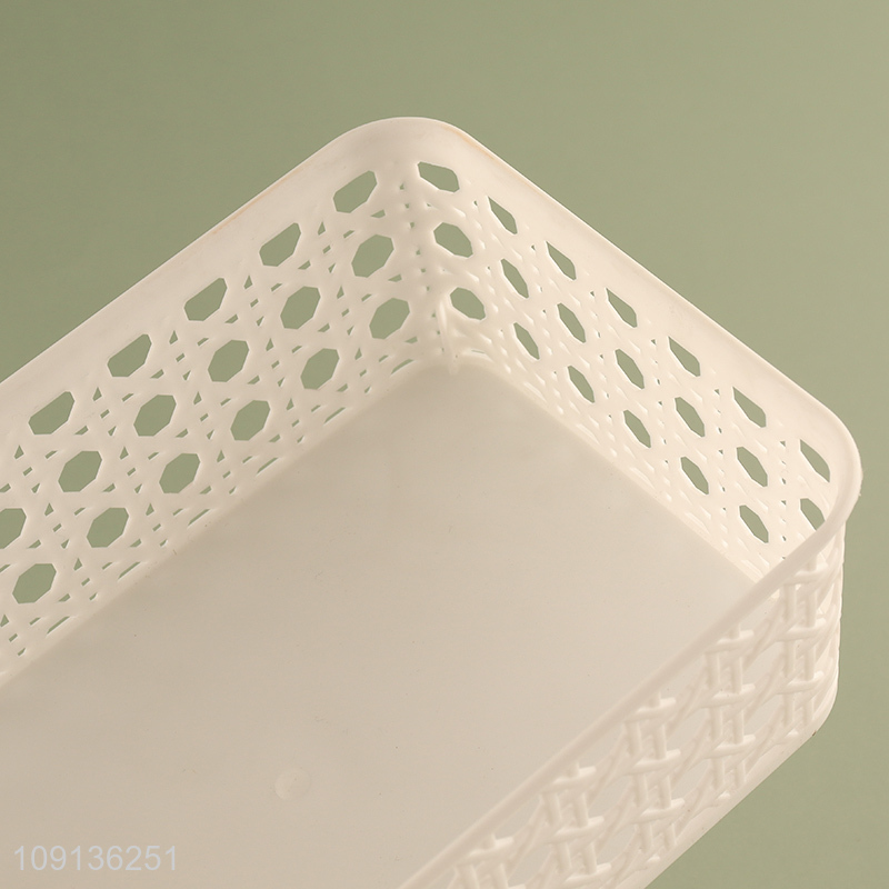 China Wholesale Multi-Function Storage Basket Plastic Storage Basket