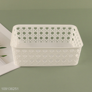 China Wholesale Multi-Function Storage Basket Plastic Storage Basket