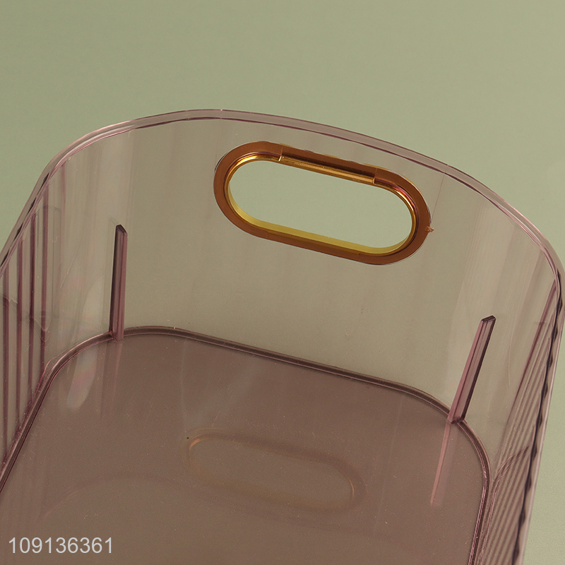 Wholesale Plastic Storage Basket Multi-Purpose Storage Basket for Makeup