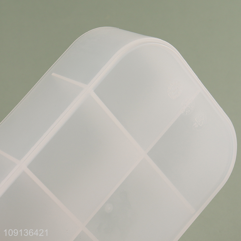 New Product Small Plastic Makeup Cosmetic Organizer Bins with Lid