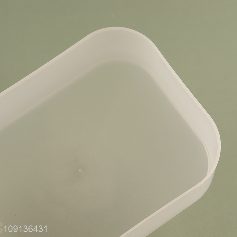 Good Quality Plastic Storage Bins Desktop Organizer Bins with Lid