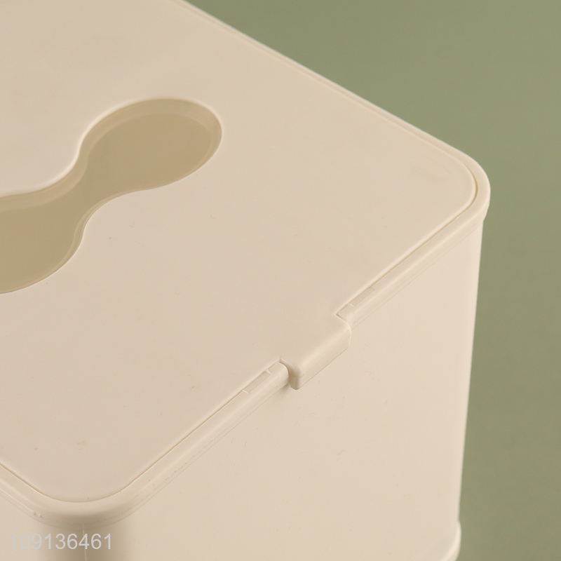 Hot Selling Wall Mounted Plastic Paper Towel Box No Drilling Tissue Box