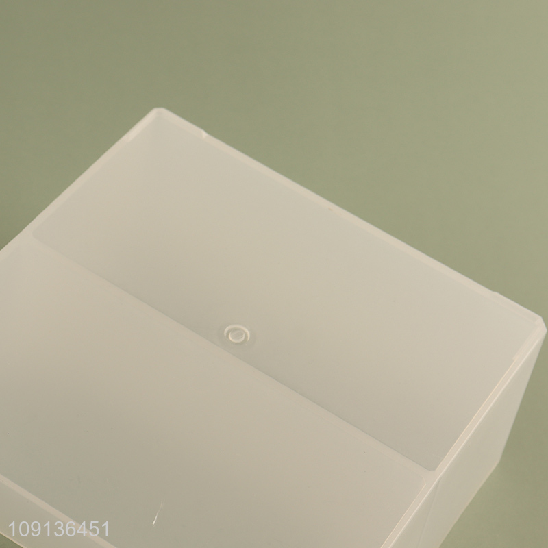 Factory Supply Plastic Facial Mask Storage Box Bins for Sheet Mask