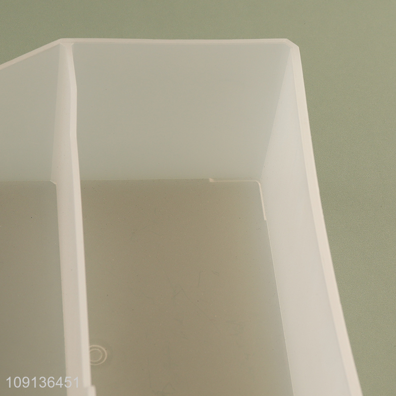 Factory Supply Plastic Facial Mask Storage Box Bins for Sheet Mask