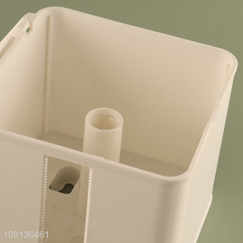 Hot Selling Wall Mounted Plastic Paper Towel Box No Drilling Tissue Box