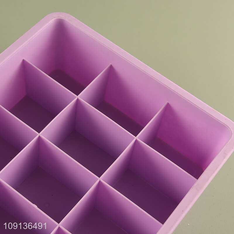 Factory Price 15-Compartment Underwear Socks Storage Bins Drawer Organizer