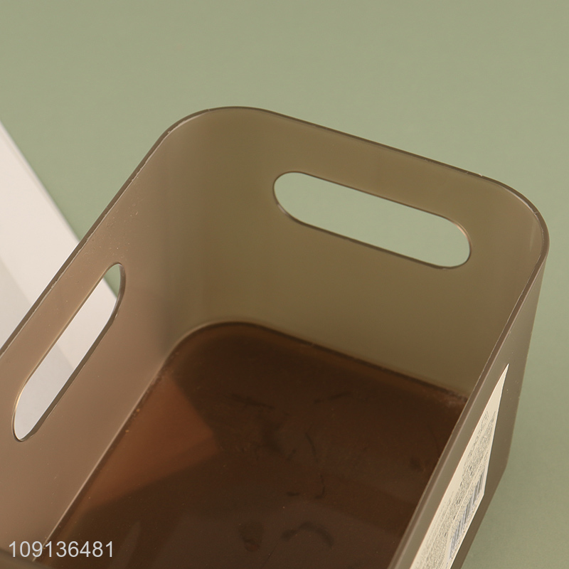 Wholesale Plastic Storage Bins with Handles for Kitchen Pantry Closet