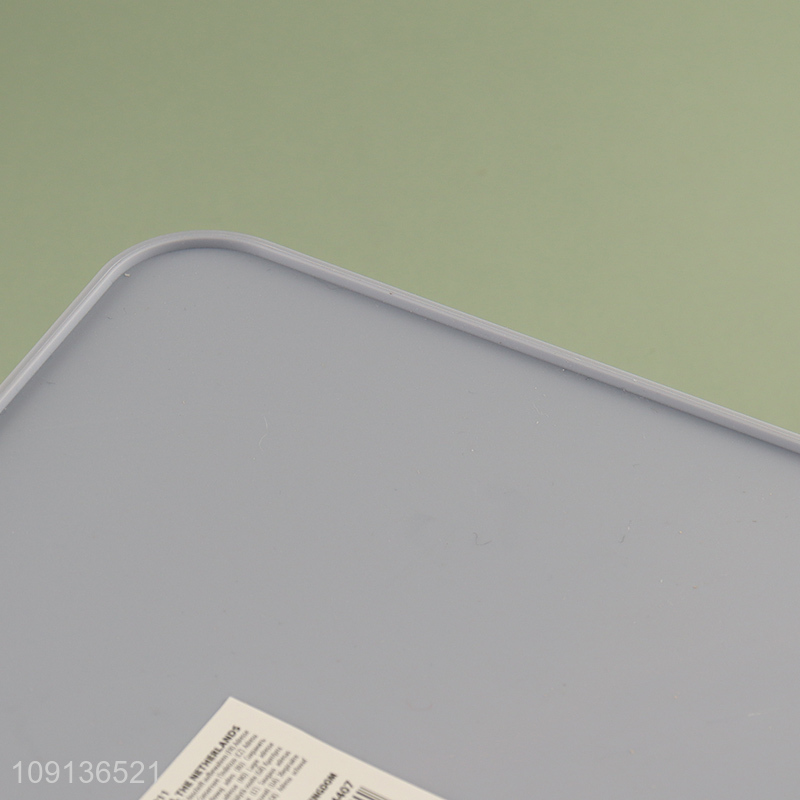 Factory Supply Plastic Storage Basket for Kitchen Pantry Closet Cabinet