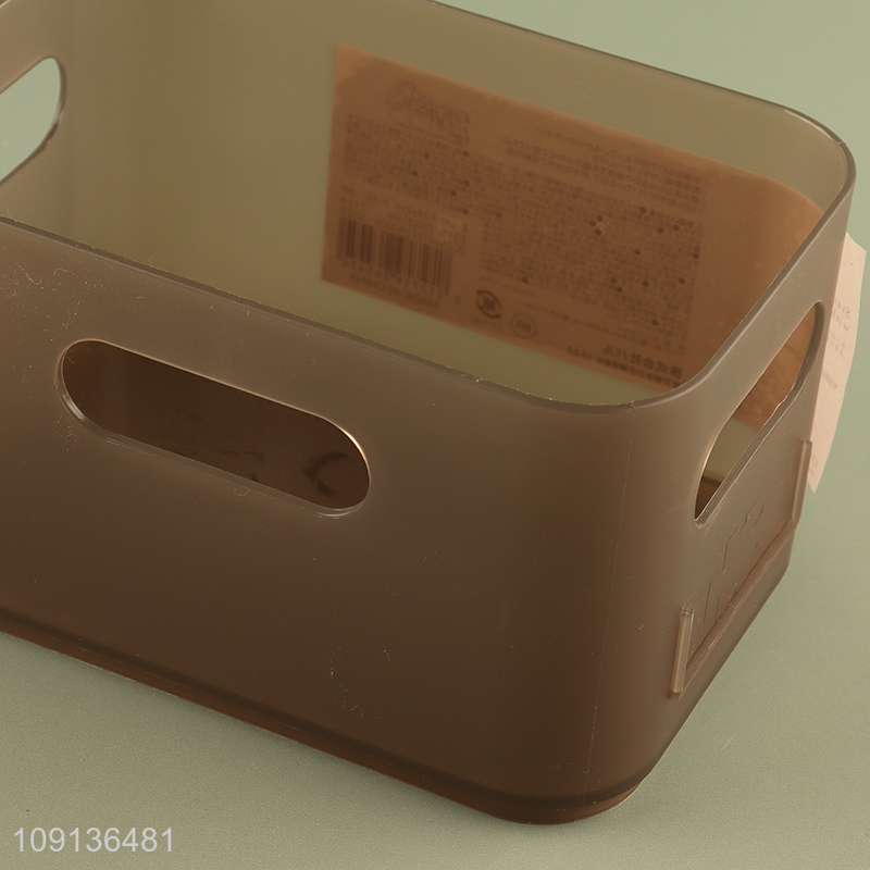 Wholesale Plastic Storage Bins with Handles for Kitchen Pantry Closet