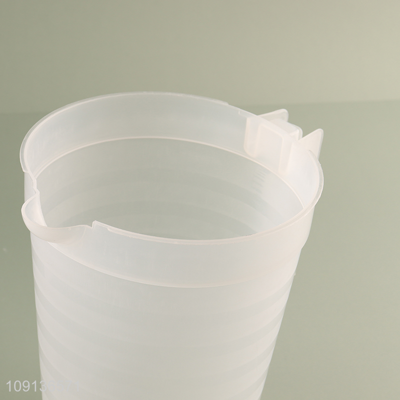 Good Quality BPA Free Plastic Water Pitcher Jug with Handle