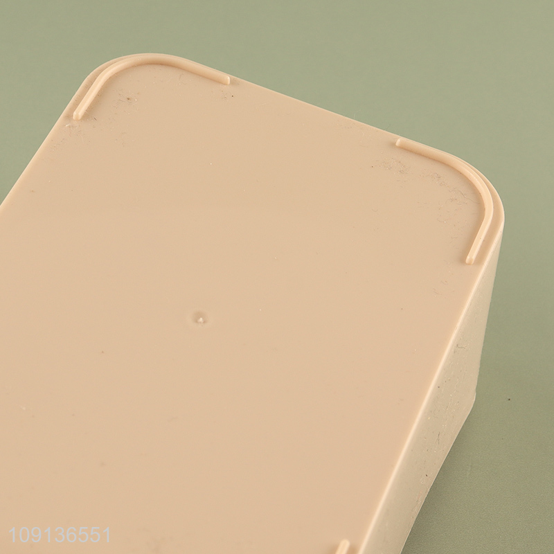 China Product Multipurpose Plastic Storage Basket Desktop Makeup Organizer