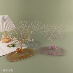 New Arrival Antler Jewelry Display Rack Plastic Jewelry Display Organizer