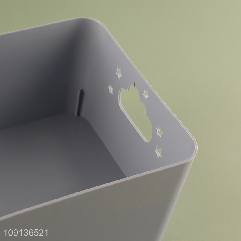 Factory Supply Plastic Storage Basket for Kitchen Pantry Closet Cabinet