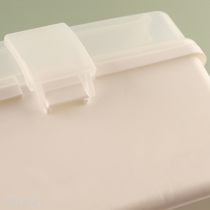 China Imports Plastic Medicine Storage Box Medicine Case with Handle