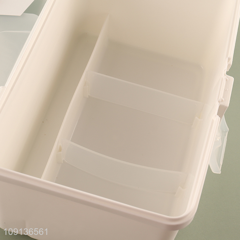 China Imports Plastic Medicine Storage Box Medicine Case with Handle