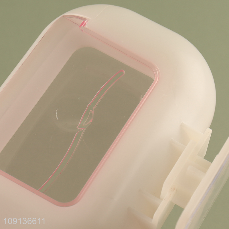 Good Quality Wall Mounted Plastic Soap Dish Holder Adhseive Soap Dish