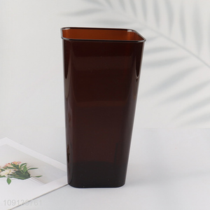 New Arrival Plastic Wake-Up Flower Bucket Tall Floral Bucket