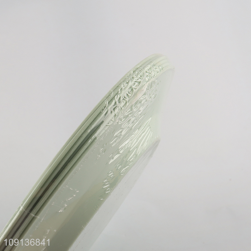 Hot Selling 6 Pieces Round Plastic Plates Plastic Picnic Plates