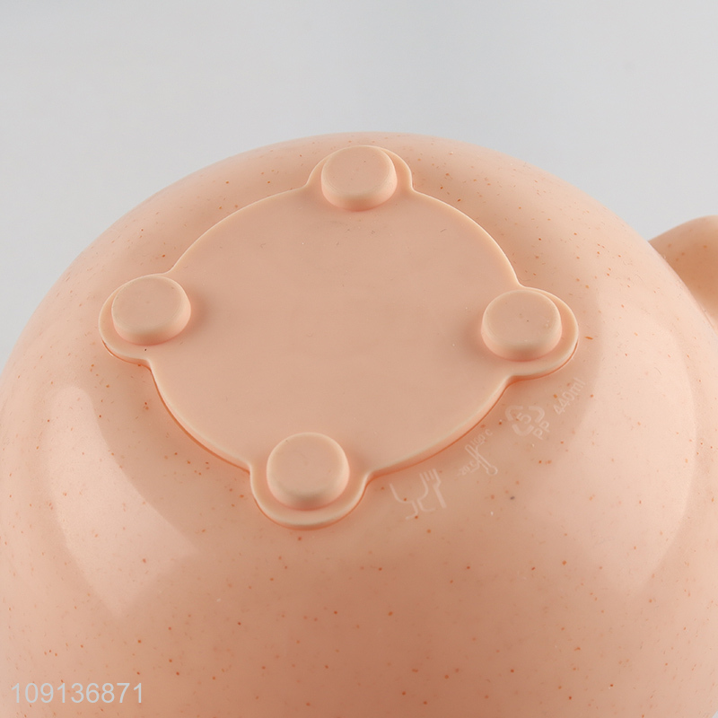 Wholesale Dinosaur Shape Plastic Bowl Non-Slip Plastic Bowl for Babies