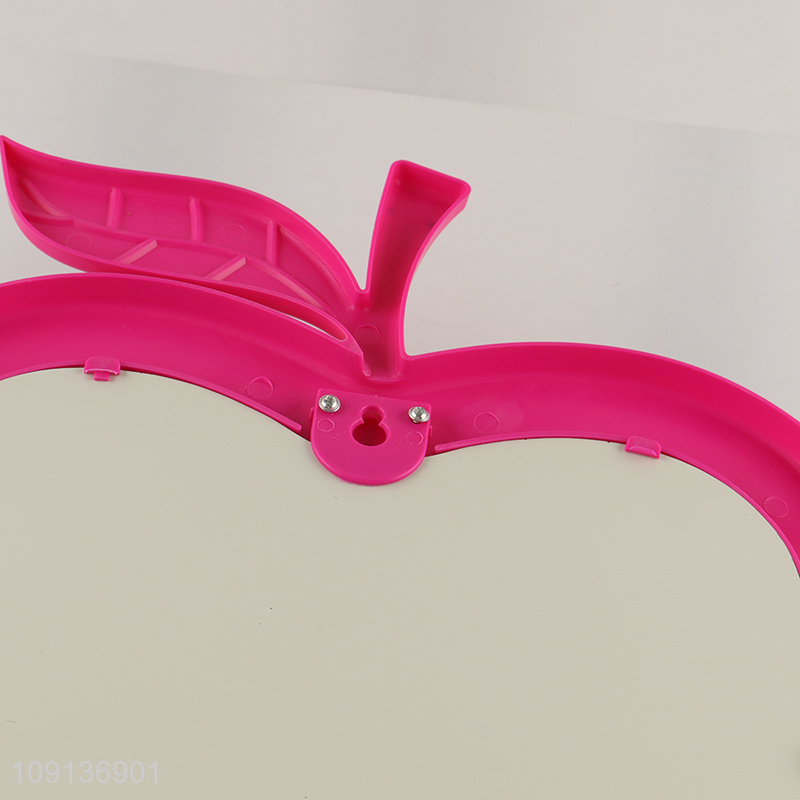 Good Quality Apple Shaped Wall Mirror Vanity Mirror Bathroom Mirror