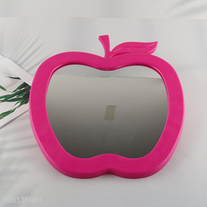 Good Quality Apple Shaped Wall Mirror Vanity Mirror Bathroom Mirror