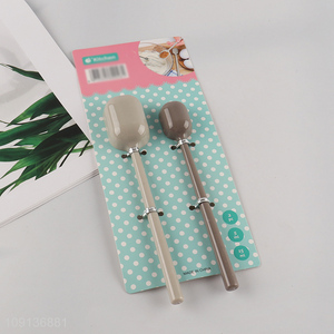 Factory Price 2 Pieces Plastic Measuring Spoons for Cooking & Baking